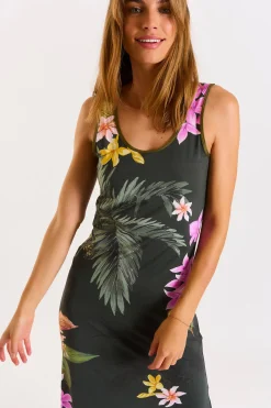 Beachwear dress Khaki MEHITI BEACHDRESS