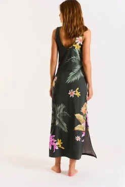 Beachwear dress Khaki MEHITI BEACHDRESS