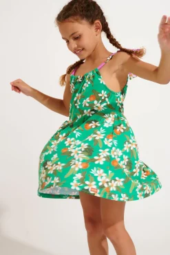 BEACHWEAR DRESS Green M BAPO KELEPOA