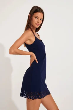 BEACHWEAR DRESS Navy blue ALZETTE HUAWEI