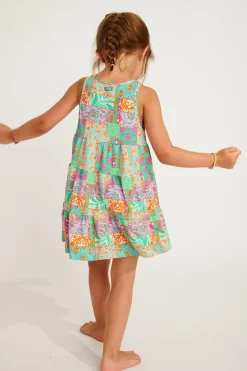 BEACHWEAR DRESS Blue M MIGNONS JAIPUR