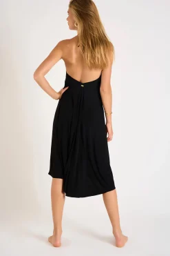 BEACHWEAR DRESS Black OHARA ALTABEACH
