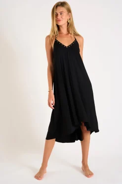 BEACHWEAR DRESS Black OHARA ALTABEACH