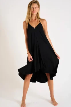 BEACHWEAR DRESS Black OHARA ALTABEACH