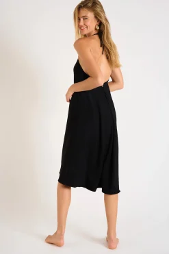 BEACHWEAR DRESS Black OHARA ALTABEACH