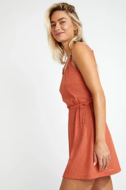 BEACHWEAR DRESS Orange TAHUA GOLDENRIB