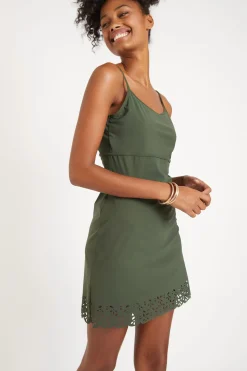 Beachwear dress Green ALZETTE HUAWEI
