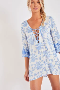 BEACHWEAR TUNIC White HOALA JASMINAVOIL