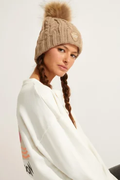 Beanie Beige DOTTO LEMONWOOD