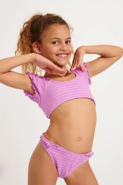 BIKINI TOP Purple M BUNNY GROOVE