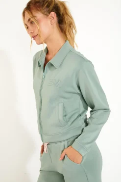 BLOUSON Green DARLENE BAYJOY
