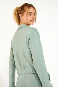 BLOUSON Green DARLENE BAYJOY