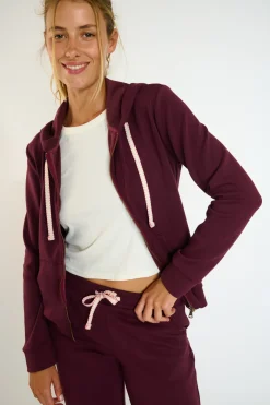 BLOUSON Burgundy RESCO BAYJOY