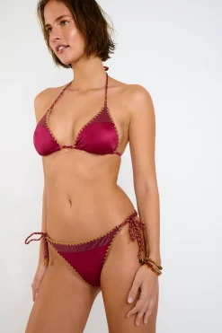 BOSCO & BLIKA NAZCA burgundy bikini