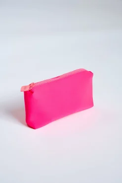 CLUTCH BAG Pink NEON POUCH