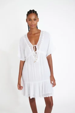 Dress White AVELLE SEATIME