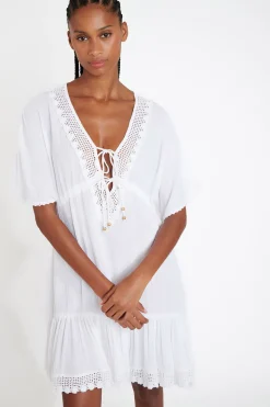 Dress White AVELLE SEATIME