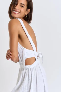 Dress White HELOISE CHERYLL