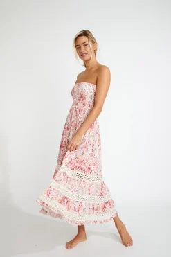 Dress Pink ETHEL FLOWERVIBE