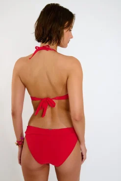 EYRO & MERENDA SPRING red push-up 2-piece swimsuit