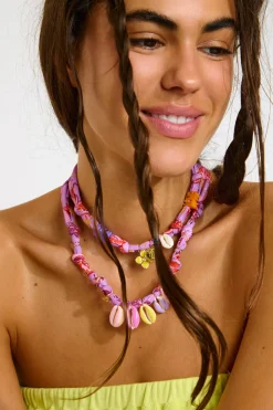 FANCY ACCESSORY Purple SMALLRUB CHOCKER