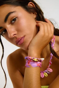 FANCY ACCESSORY Purple SMALLRUB CHOCKER