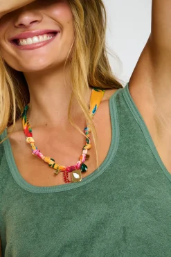 FANCY ACCESSORY Orange BIGRUB CHOCKER