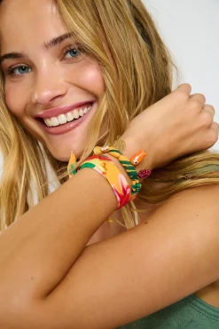 FANCY ACCESSORY Orange SMALLRUB CHOCKER