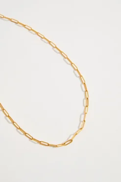 JEWELLERY Gold NECKLACE PAPERCLIP