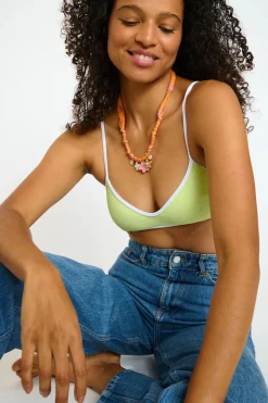 Long Necklace Orange BIGRUB CHOCKER