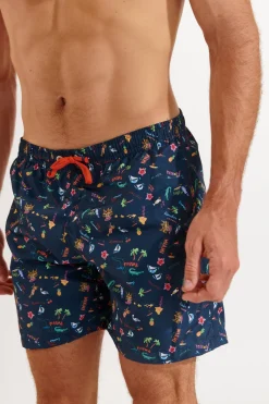 MEN'S SWIM TRUNKS Blue MANLY KURUMBA