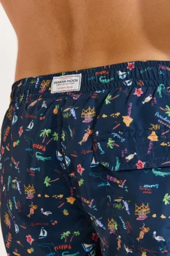 MEN'S SWIM TRUNKS Blue MANLY KURUMBA