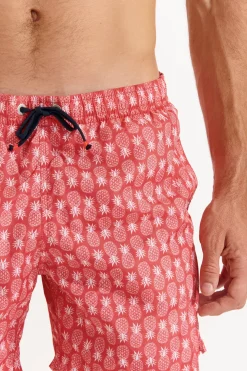 MEN'S SWIM TRUNKS Red MANLY OCOONOR