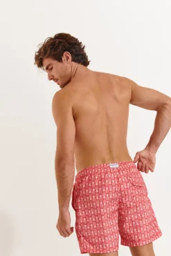 MEN'S SWIM TRUNKS Red MANLY OCOONOR