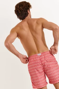 MEN'S SWIM TRUNKS Red MANLY OCOONOR