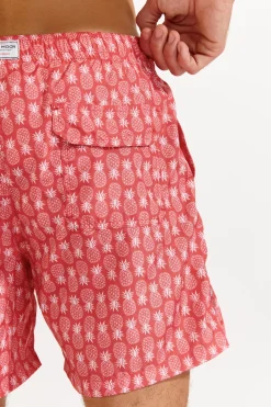 MEN'S SWIM TRUNKS Red MANLY OCOONOR