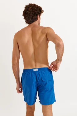 MEN'S SWIM TRUNKS Blue MANLY POOLSCAPE