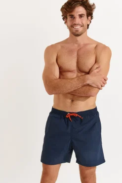 MEN'S SWIM TRUNKS Blue MANLY POOLSCAPE