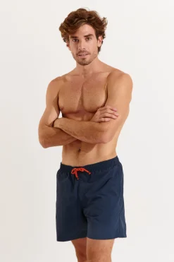 MEN'S SWIM TRUNKS Blue MANLY POOLSCAPE