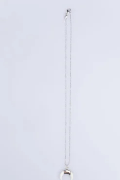 Necklace Grey CRESCENT SALTI CALI