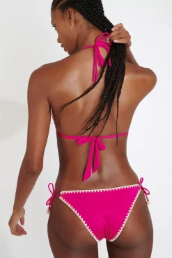 NUCO & AVORA ETHNICHIC fuchsia bikini
