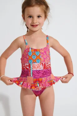 ONE PIECE Pink M LEAFY JAIPUR