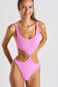 ONE PIECE Pink ROLLING SCRUNCHY