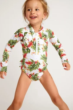 ONE PIECE White M SPLASHY KAELUA