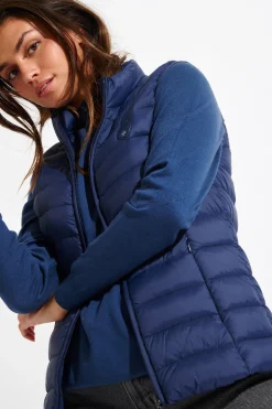 Padded Jacket Blue ULLA DURHAM