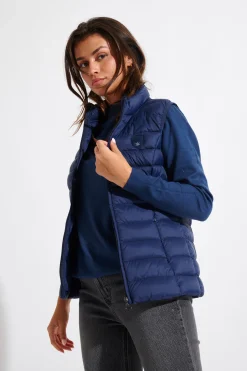 Padded Jacket Blue ULLA DURHAM