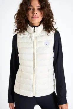 Padded Jacket Ecru ULLA DURHAM