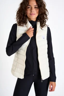 Padded Jacket Ecru ULLA DURHAM
