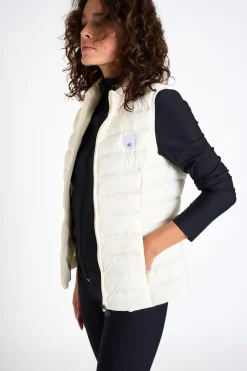 Padded Jacket Ecru ULLA DURHAM