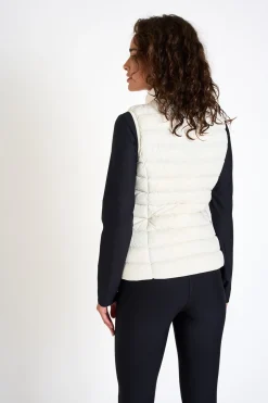 Padded Jacket Ecru ULLA DURHAM